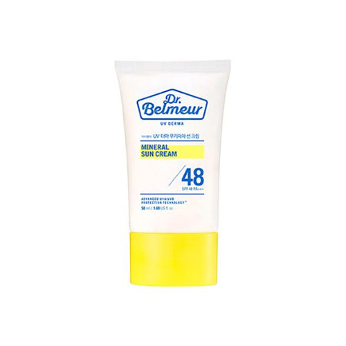 [THE FACE SHOP] Dr.Belmeur UV Derma Mineral Sun Cream SPF48 PA+++ 50ml